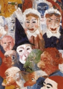 "Der Einzug Christi in Brssel im Jahre 1889" (Ausschnitt)