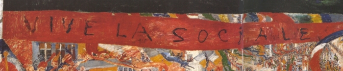 "Der Einzug Christi in Brssel im Jahre 1889" (Ausschnitt)